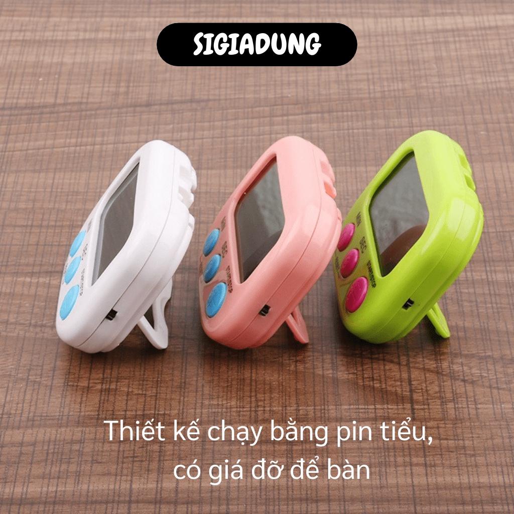 [SGD] Đồng Hồ Đếm Giờ - Đồng Hồ Bấm Giờ Điện Tử, Đệm Ngược Có Giá Đỡ Để Bàn 8771