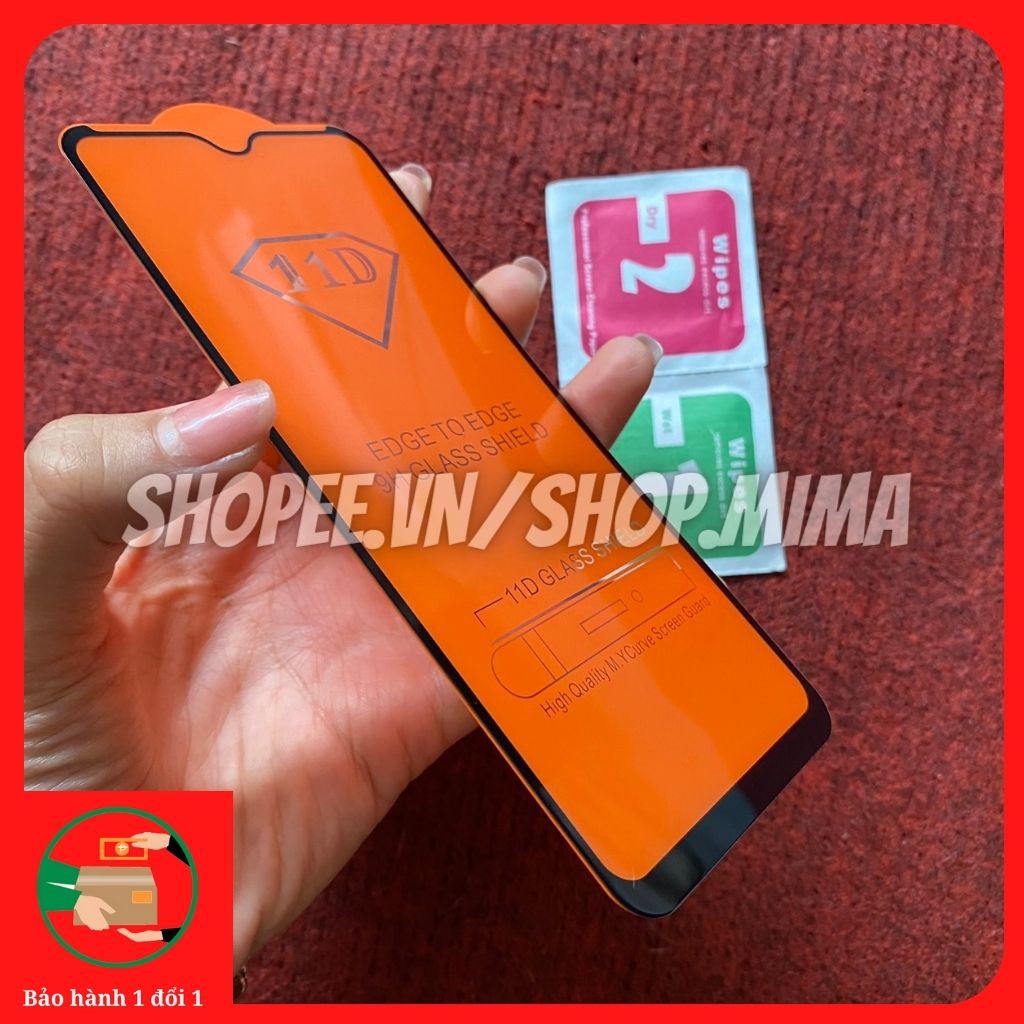 Kính Cường Lực Xiaomi Redmi 9T - Siêu Mượt-Full màn cao cấp- Cảm ứng siêu nhạy-Không bám vân tay - Bảo hành 1 đổi 1