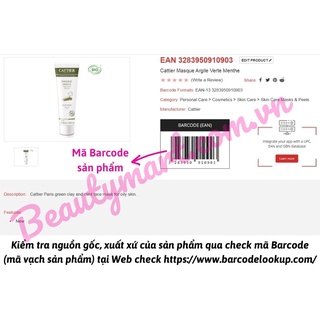 Mặt nạ đất sét Cattier Clay Mask