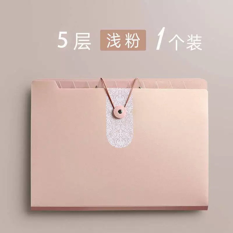 Túi đựng tài liệu A4 nhiều ngăn SMILE cứng cáp dày dặn tiện dụng Xiaomimi TX55522654