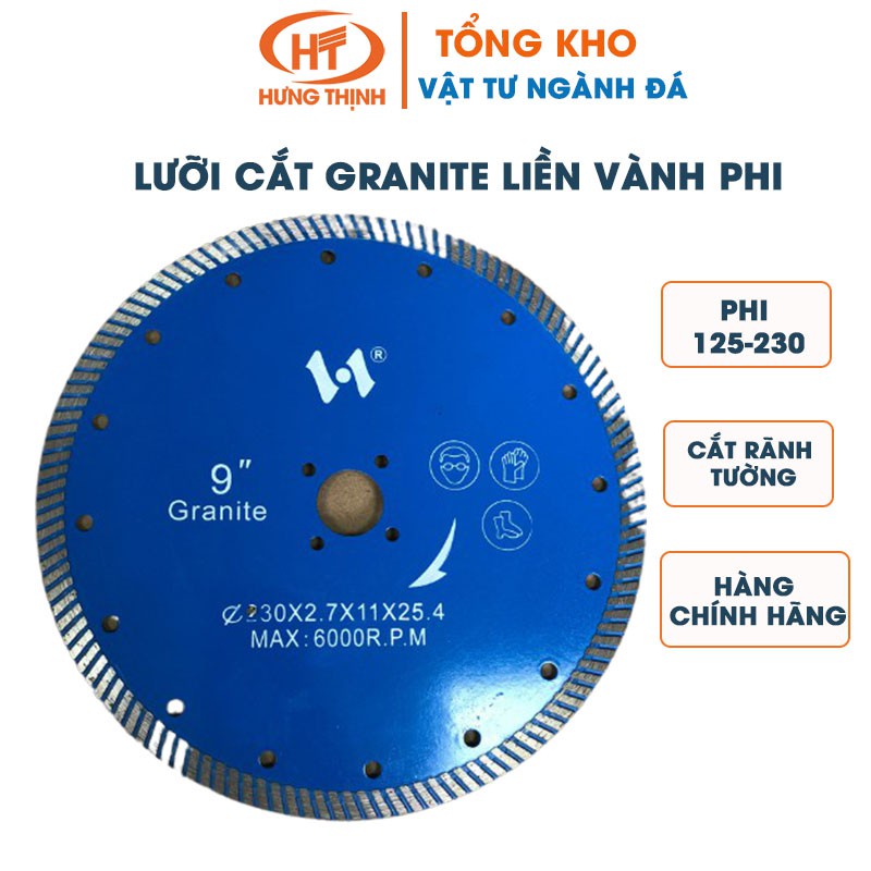 Lưỡi cắt Granite liền vành phi 💥 FREESHIP💥 Chuyên cắt đá Granite, gạch💥 Giá