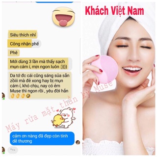 Máy rửa mặt Muse chính hãng