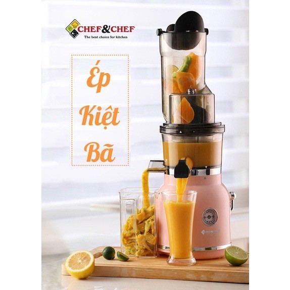 BẢO HÀNH 12 THÁNG Máy ép chậm Chef&amp;Chef - CH333