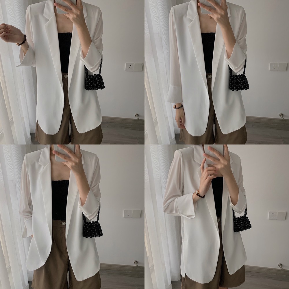 Áo Blazer khoác ngoài mỏng (ORDER) có ảnh thật | BigBuy360 - bigbuy360.vn