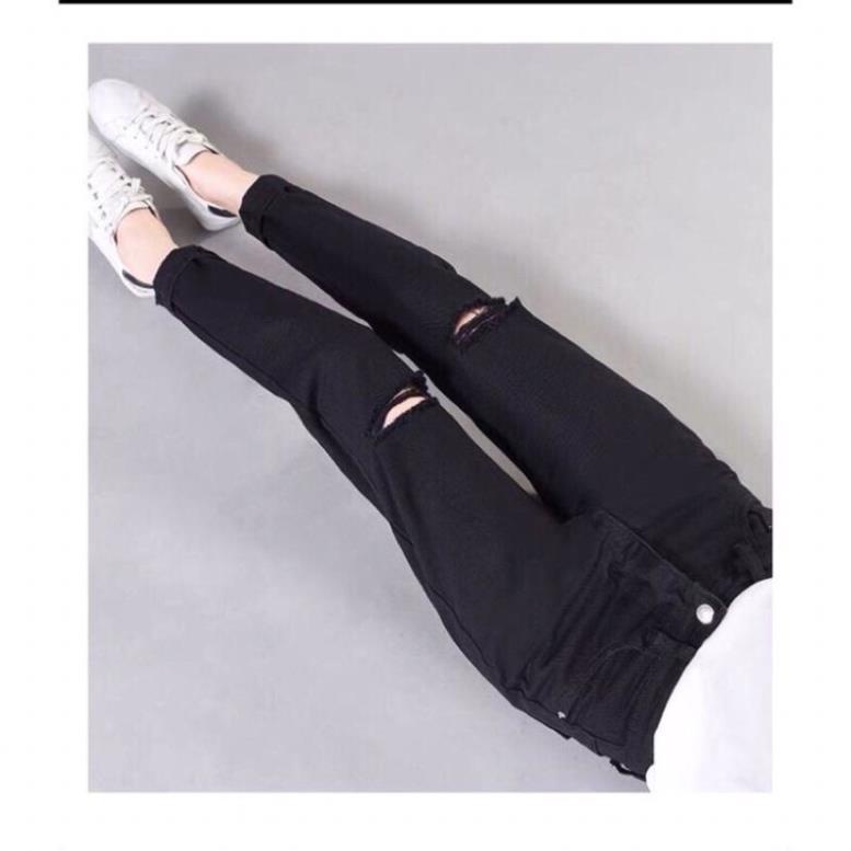 Quần jean bò baggy nữ ống rộng suông nữ jeans cạp cao 3 size S M L hót 2021 | BigBuy360 - bigbuy360.vn