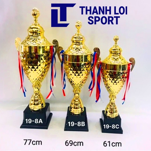 Cúp Thể thao, cup lưu niệm, cup kim loai MS19-8 Cao cấp