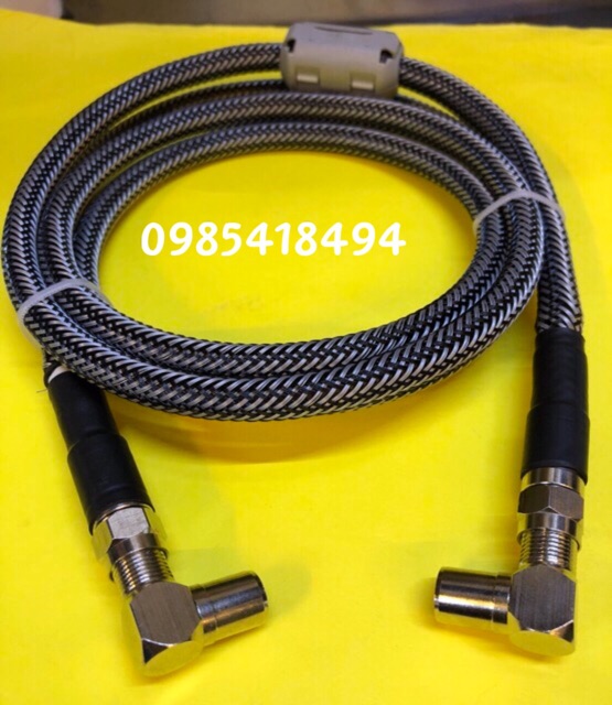 Cáp angten /av/ video 2 đầu bẻ góc     dài 1 met va 1,5 mét và 2m