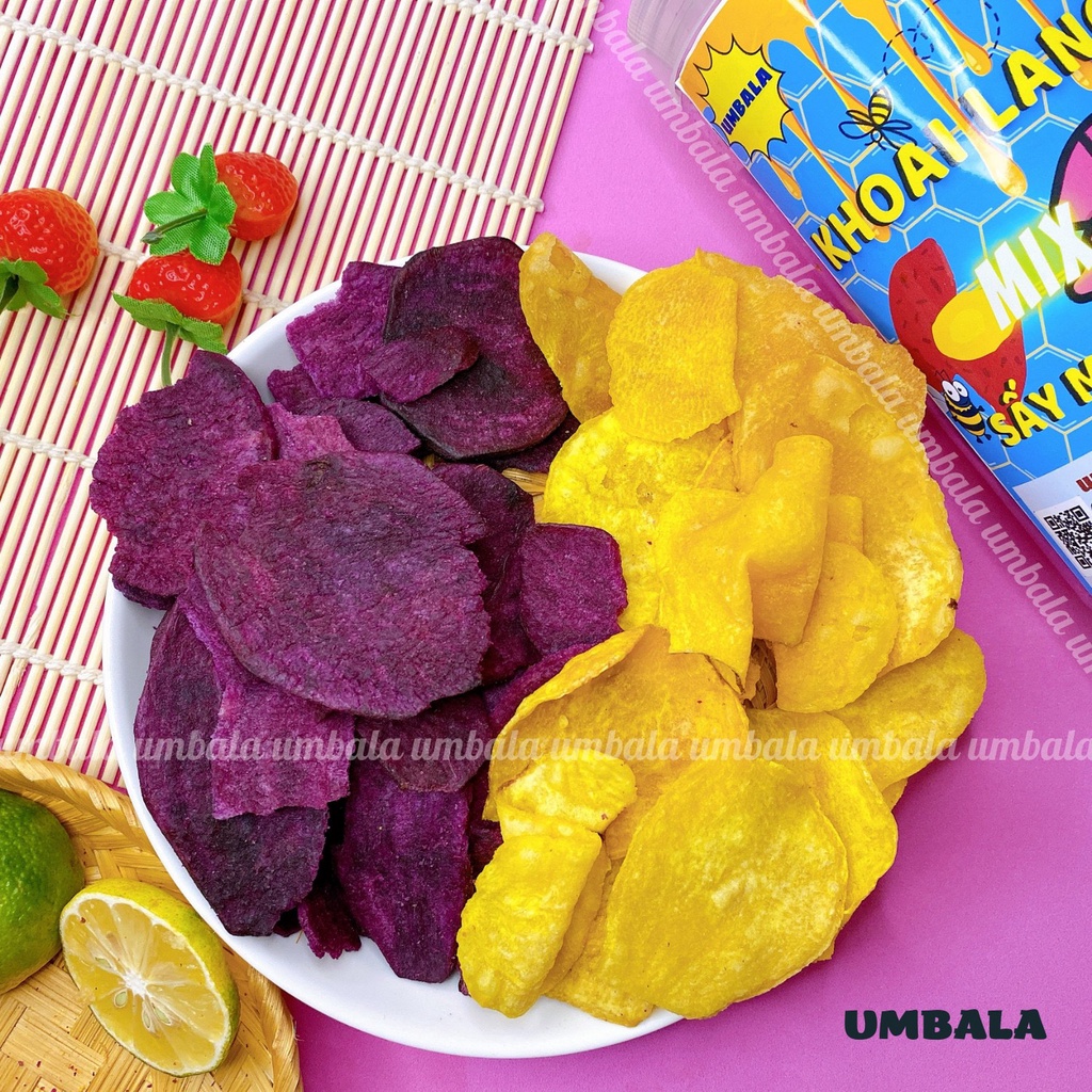 200g KHOAI LANG SẤY MẬT ONG MIX 2 LOẠI THƠM NGỌT SIÊU NGON ( SHIP HỎA TỐC HN)