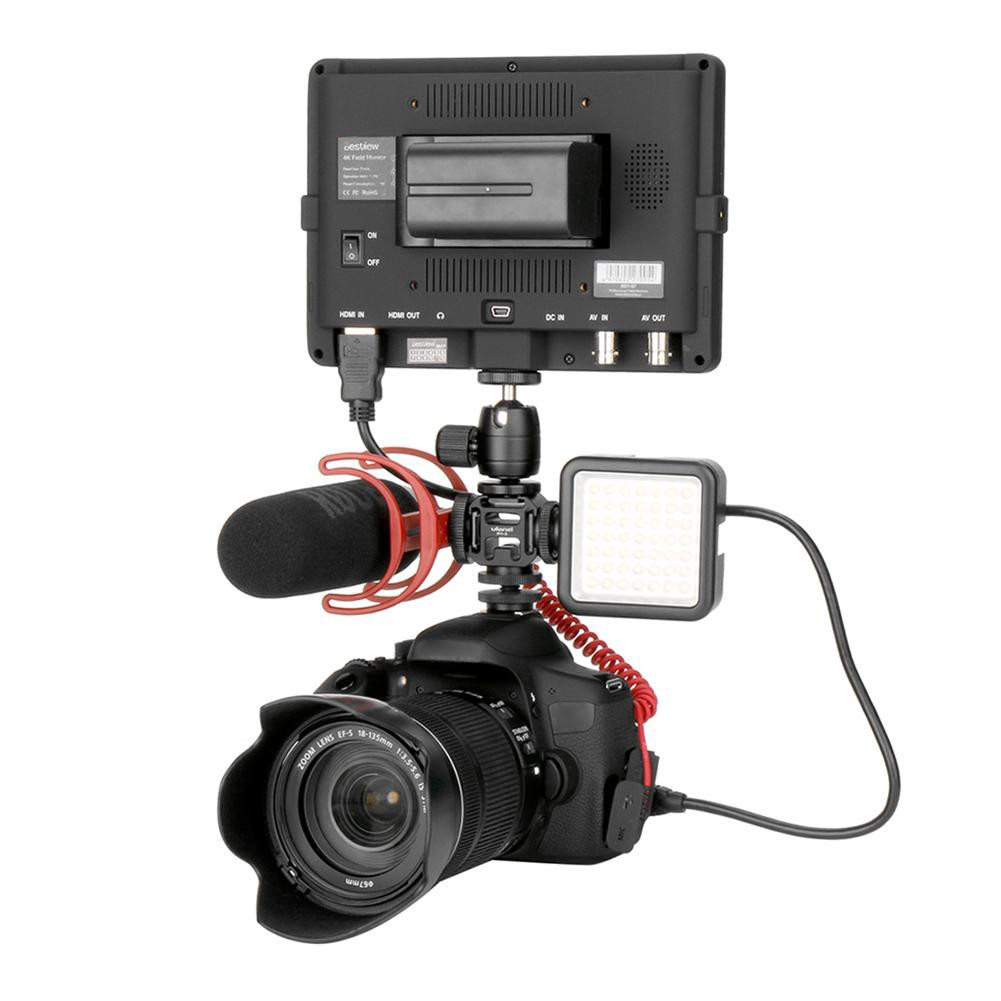 Dụng cụ cố định đèn LED quay video cho DSLR cao cấp