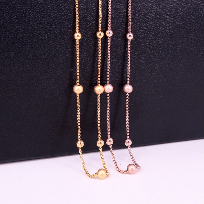 Dây Chuyền Hạt Bi Titan Ko Han Rỉ TT 3926