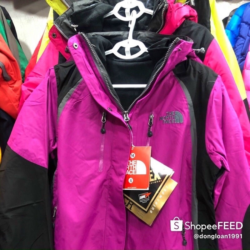 Áo 3 lớp TNF tháo rời thành 2 áo siêu rẻ  , siêu đẹp