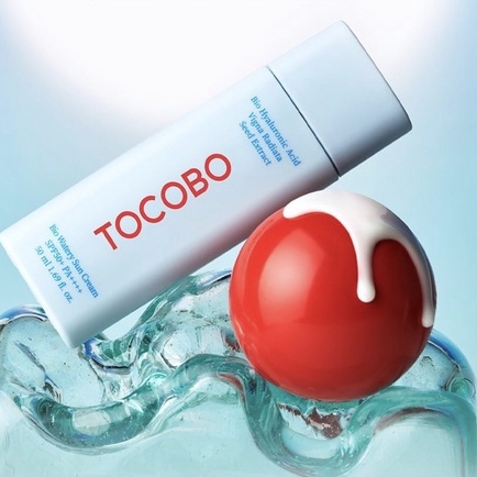 Kem chống nắng phổ rộng thuần chay TOCOBO Bio Watery/Vita Tone Up Sun Cream SPF50+ PA++++ 50ml - Ninishop