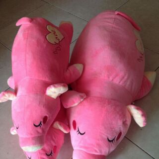 Heo bông nằm size 40cm