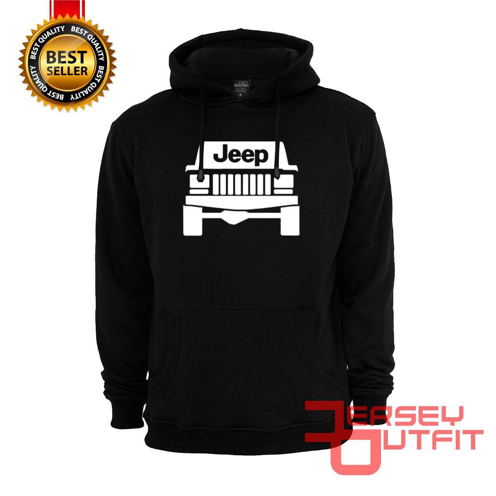 Jeep Áo Khoác Hoodie Kiểu Dáng Trẻ Trung Năng Động