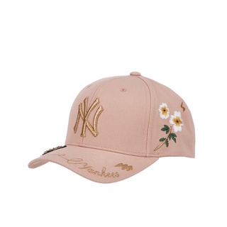 [ Chính Hãng ] Mũ MLB Gold Bee Structured Ball Cap Màu Đen ( 32CPFN111-50L ) | PiuPiu Authentic