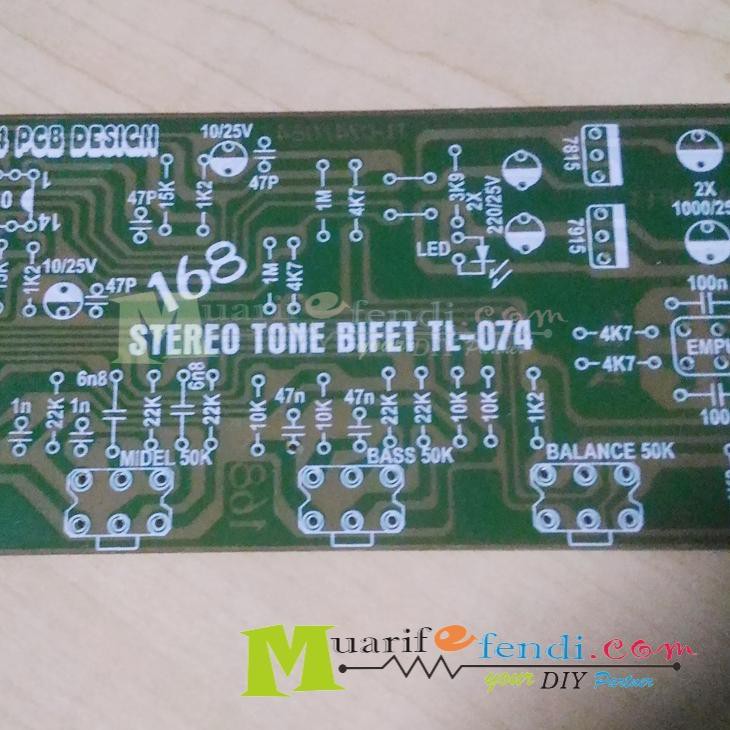 Mới Bảng Mạch Điều Khiển Âm Thanh Pcb Bifet Tl074 168.