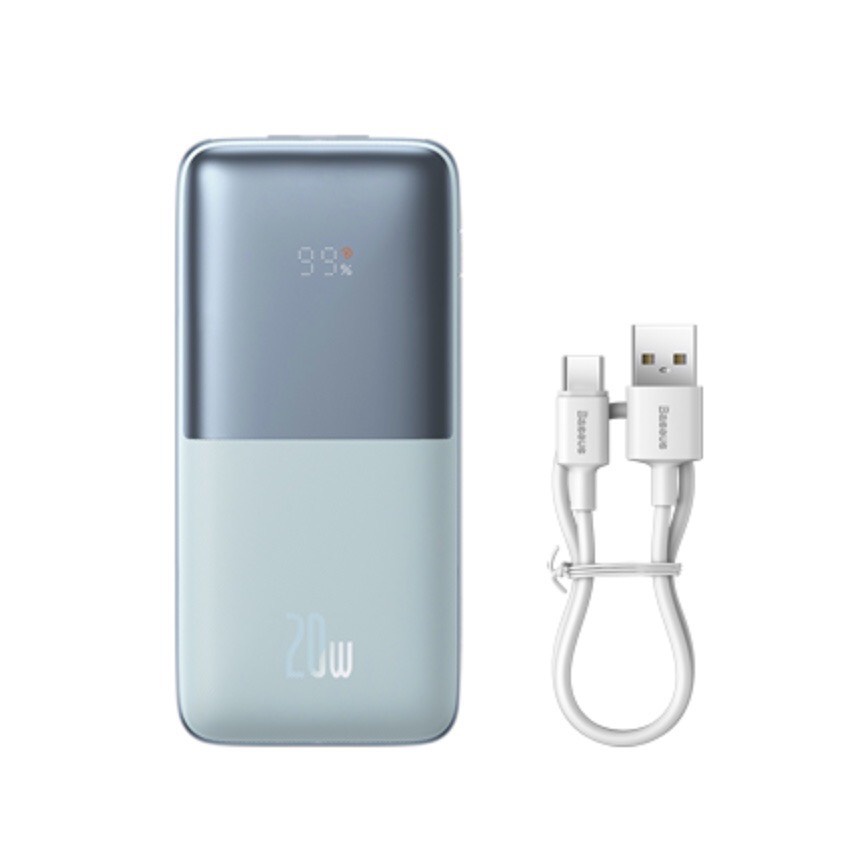 Pin Sạc Dự Phòng Baseus Bl.Pow Pro Digital Display Fast Charge Power Bank 10000mAh 22.5W Mỏng Gọn Thời Trang