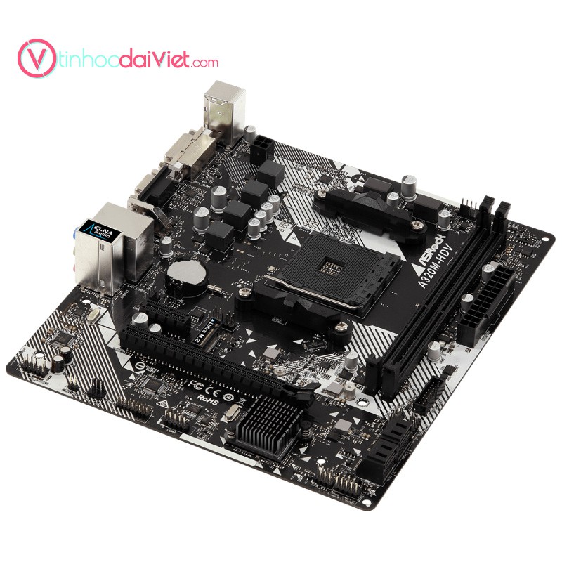 Mainboard AMD Asrock A320m-HDV R4.0 - Chính Hãng