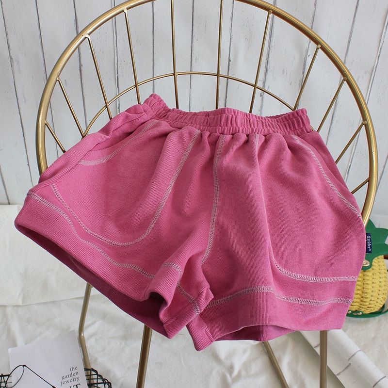 [Babycat Hàng Có Sẵn Quần Thể Thao Dáng Rộng Phong Cách Nhật Hàn Thời Trang Mùa Hè Hàng Mới Dành Cho Bé Gái 2022