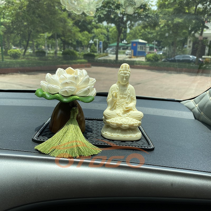 TƯỢNG PHẬT QUAN ÂM NGÀ ĐỂ TRANG TRÍ TAPLO XE HƠI