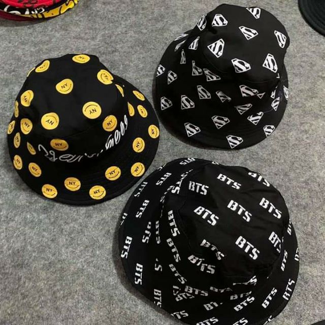 [SALE]combo  3 Mũ bucket đủ loại