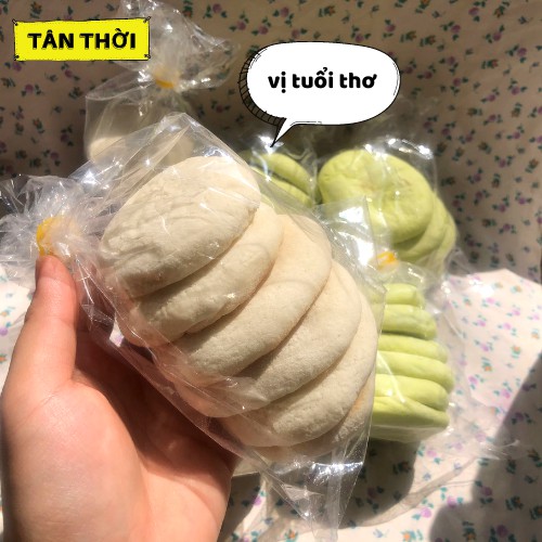 (Tuổi thơ) Bánh bao sữa Tân Thời - ăn vặt ngon bánh loại to