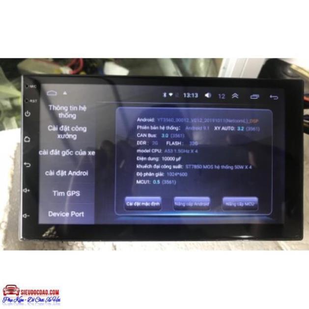 Màn hình android 7 inch Carfu Ram 2Gb bộ nhớ 32Gb .