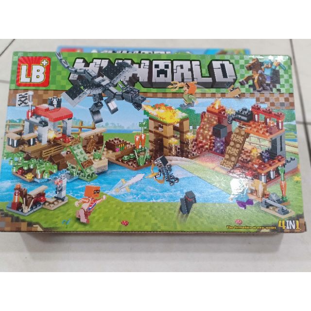 Đồ Chơi LEGO Minecraft LB- Khu Vườn Của Steve