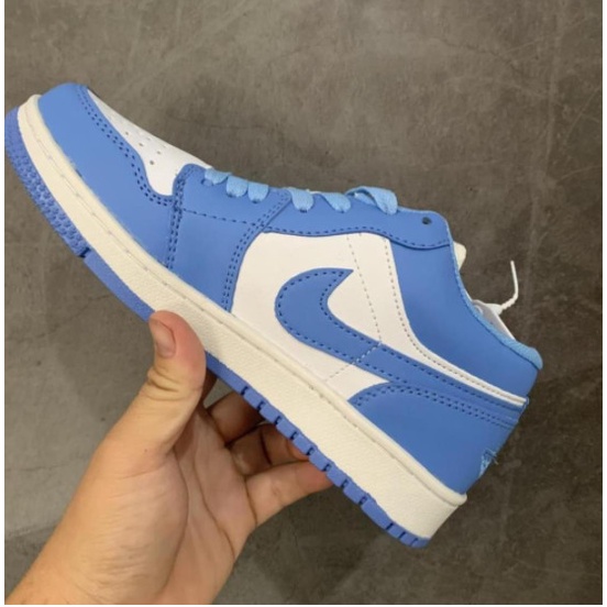 Giày 𝐀𝐈𝐑 𝐉𝐎𝐑𝐃𝐀𝐍 1 Low Xanh Dương, Giày Thể Thao JD1 Xanh Dương Thấp Cổ Nam Nữ cao cấp 2021 | BigBuy360 - bigbuy360.vn
