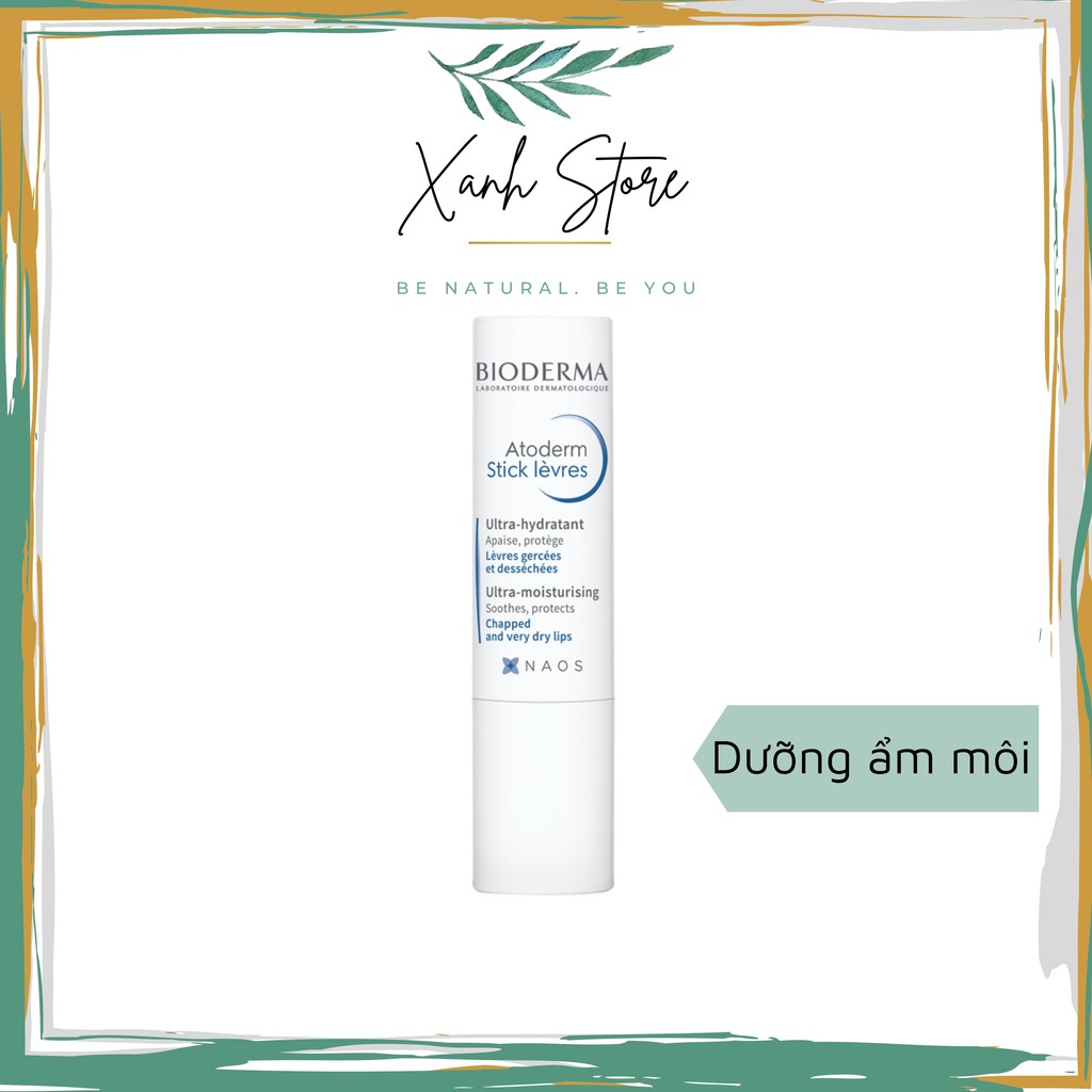 Son dưỡng Bioderma Atoderm Levres Pháp