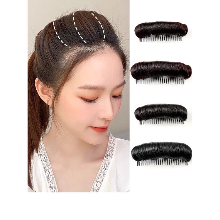 Kẹp phồng tóc giả Vamino tạo kiểu nữ tính phong cách Hàn Quốc TG15
