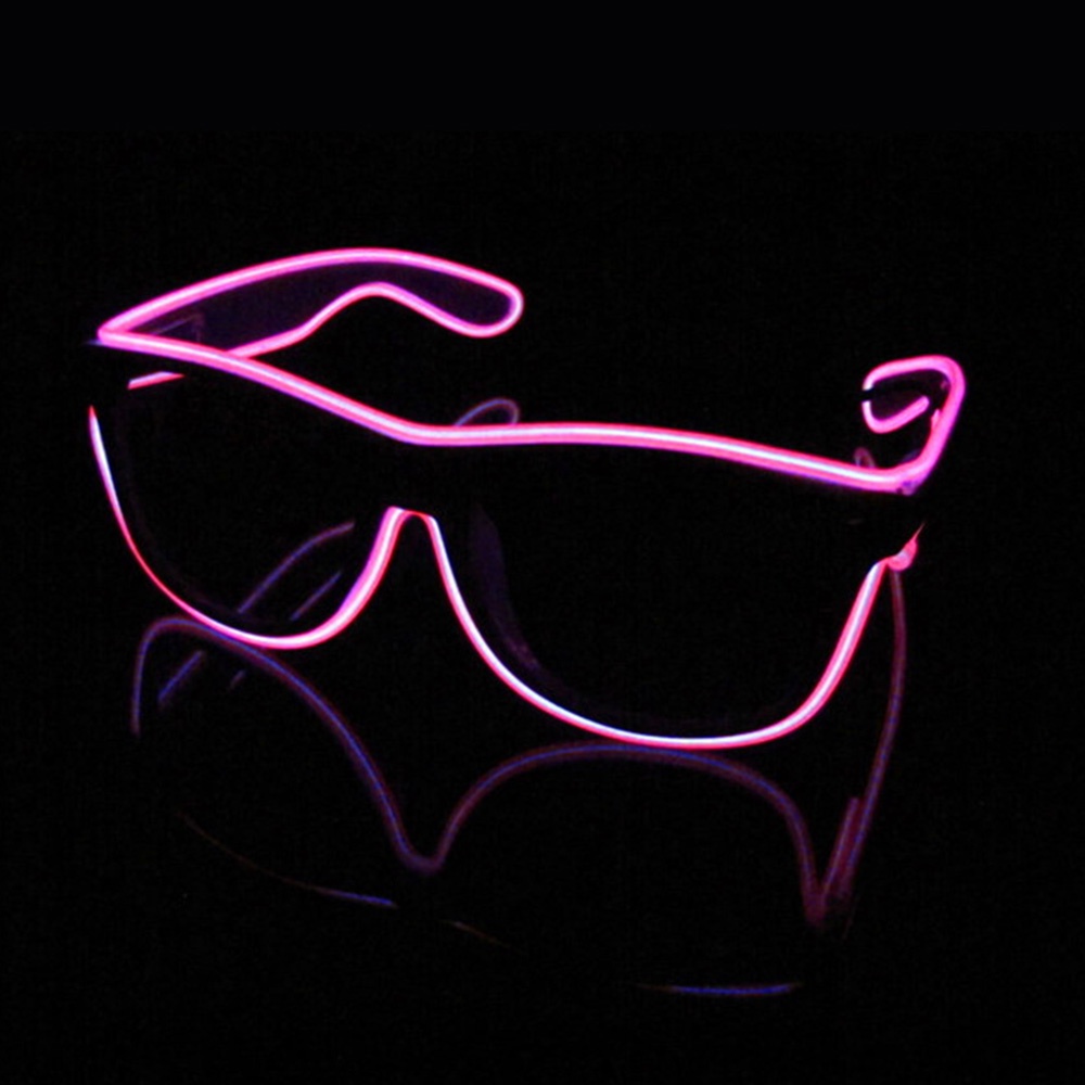 Mắt Kính Có Đèn Led Phát Quang Độc Đáo Cho Tiệc Cưới / Giáng Sinh / Halloween (Không