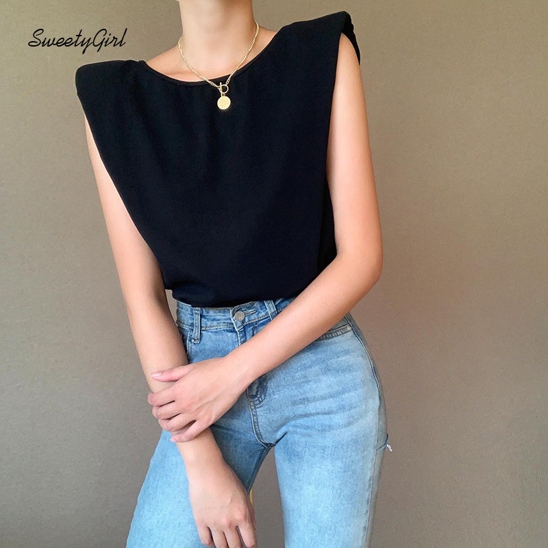 Áo Cổ Tròn Hở Lưng Màu Sắc Trơn Thời Trang Công Sở Cho Nữ