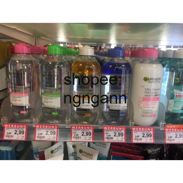 (Bill Đức) Tẩy trang Garnier nội địa Đức