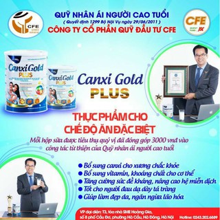 SỮA BỘT CANXIGOLD PLUS 900 g