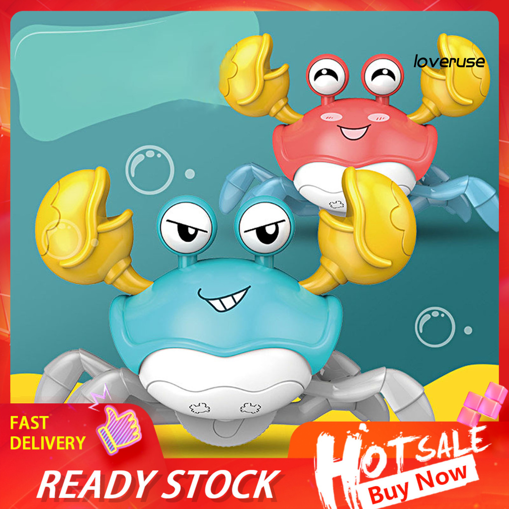 Đồ Chơi Chú Cua Điều Khiển Bằng Giọng Nói Cho Bé