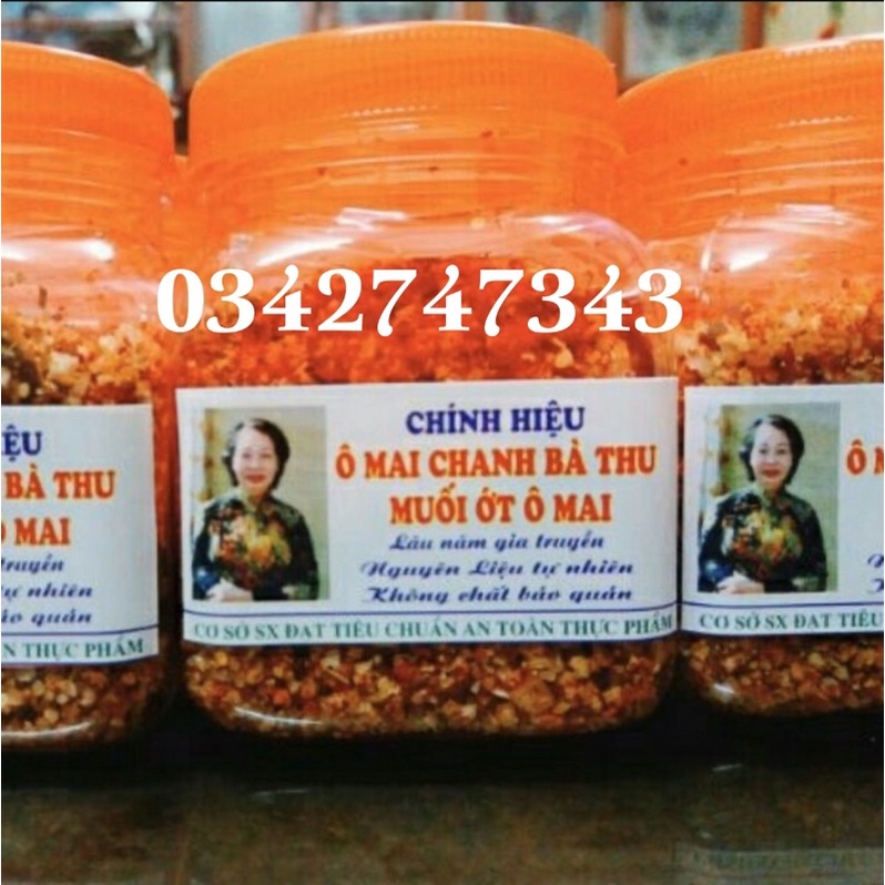 MUỐI Ô MAI BÀ THU (HỘP) + 🎁