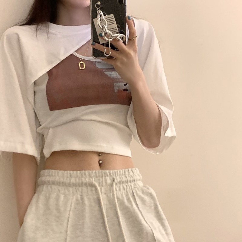 Áo hai dây + áo khoác ngoài cao cấp phong cách sang trọng cho nữ COZOK