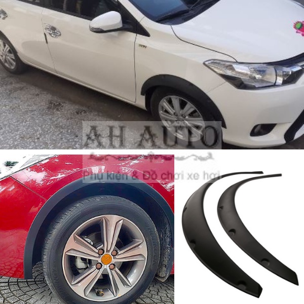 Cua Lốp Toyota Vios Đời 2007-2012,2013-2018,2019-2021 Mẫu Thể Thao Chống Xước Và Chống Va Quẹt Xe