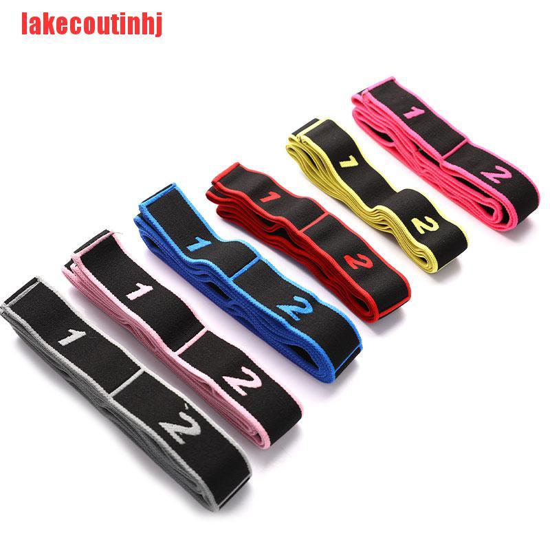 {lakecoutinhj}Yoga Resistance Bands Wear-resistant Fitness Stretch Training Belt Pilates Band NTZ