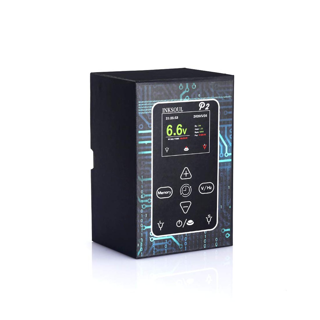 Bộ Nguồn Máy Xăm Chuyên Nghiệp Inksoul-P2