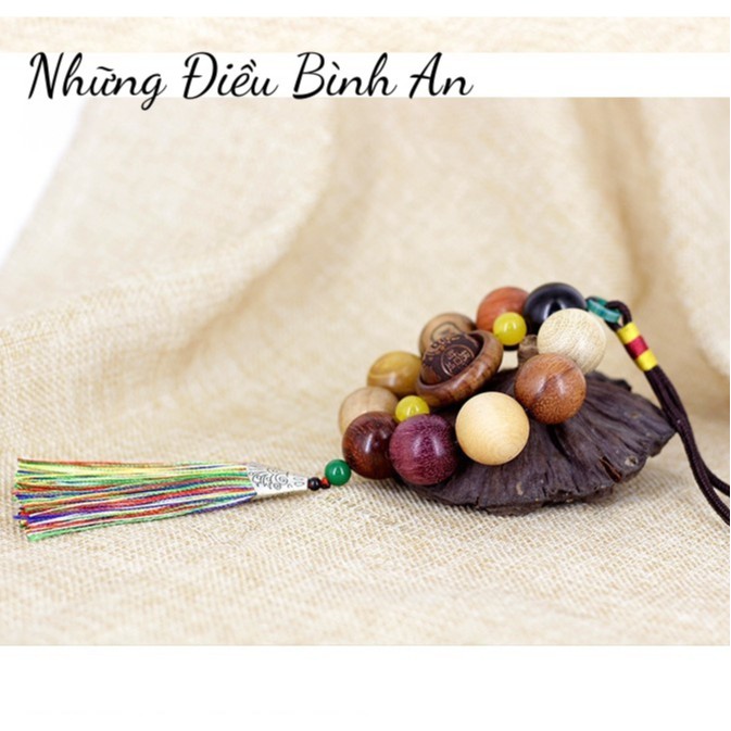 Dây treo xe ô tô phong thủy đã được th.ỉ.n.h tại cửa Đ.ề..n mang lại bình an, may mắn 💕FREESHIP 50k💕- Những Điều Bình An