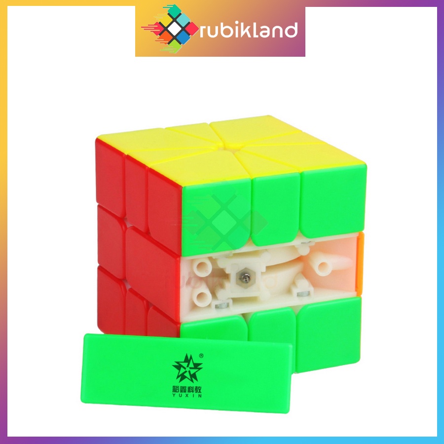Rubik YuXin Square-1 M Nam Châm Little YuXin Magic Rubic Biến Thể SQ1 Stickerless Đồ Chơi Trí Tuệ Trẻ Em