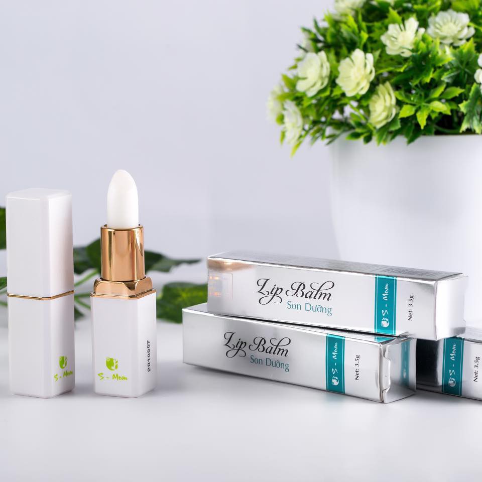 Son Dưỡng Môi Smom Hương Vani - Dưỡng Ẩm Kiêm Tẩy Tế Bào Chết Cho Môi