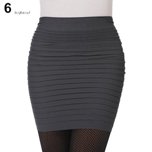 Chân Váy Bút Chì Ngắn Xếp Li Bó Sát Gợi Cảm Cho Nữ