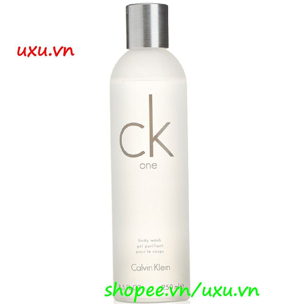 Gel Tắm 250Ml Calvin Klein Ck One Body Wash Gel Unisex (Nam Nữ), Với uxu.vn Tất Cả Là Chính Hãng.