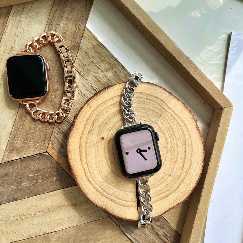 Dây Đeo Đồng Hồ Apple Watch 7 6 5 4 Se 3 2 1 38mm 40mm 42mm 44mm 41mm 45mm Chất Liệu Denim