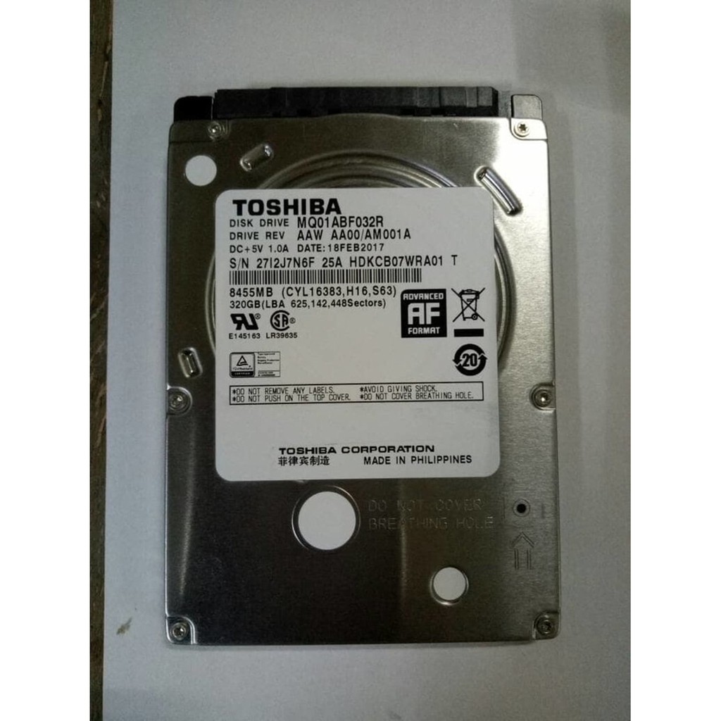 Ổ Cứng Toshiba 320 Gb Notebook | BigBuy360 - bigbuy360.vn