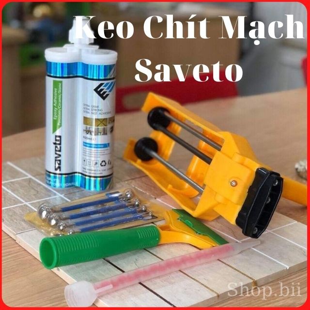 Bộ Dụng Cụ Dùng Cho Keo Chít Mạch Saveto Và Keo Chà Ron Saveto Cao Cấp, Thi Công Nhanh Và Thẩm Mỹ Cao Giá Rẻ.