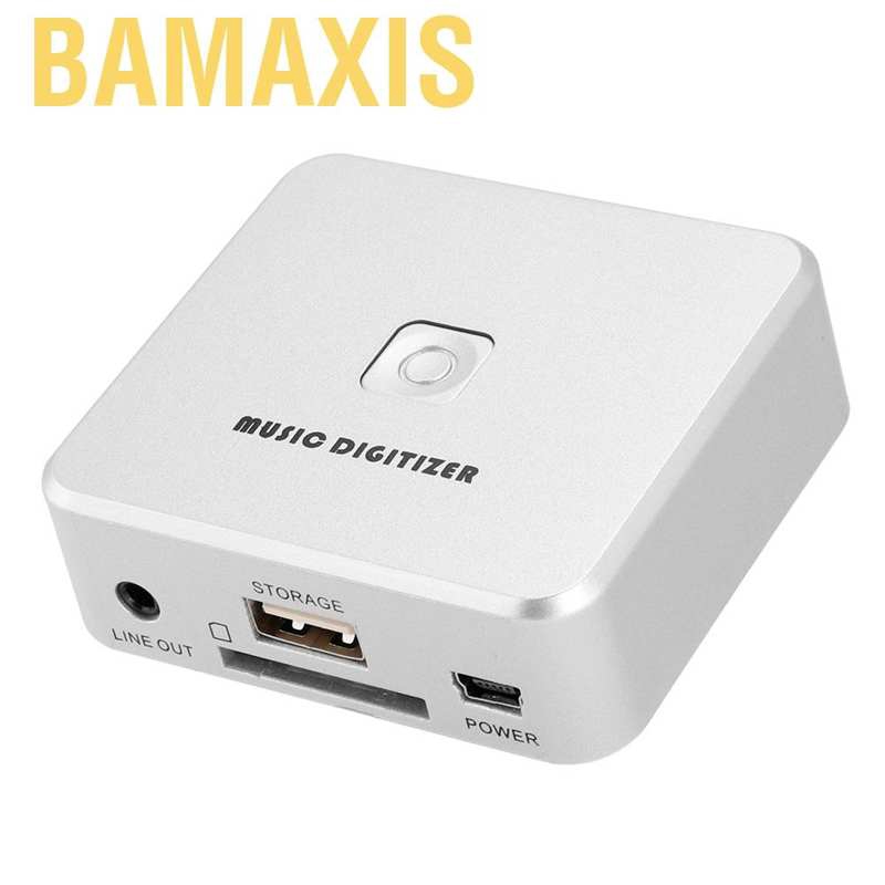 Bamaxis USB Audio Capture Card Music Digitizer HD Player Recorder L/R 3.5 US Plug